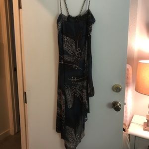 Letarte feather dress - handmade